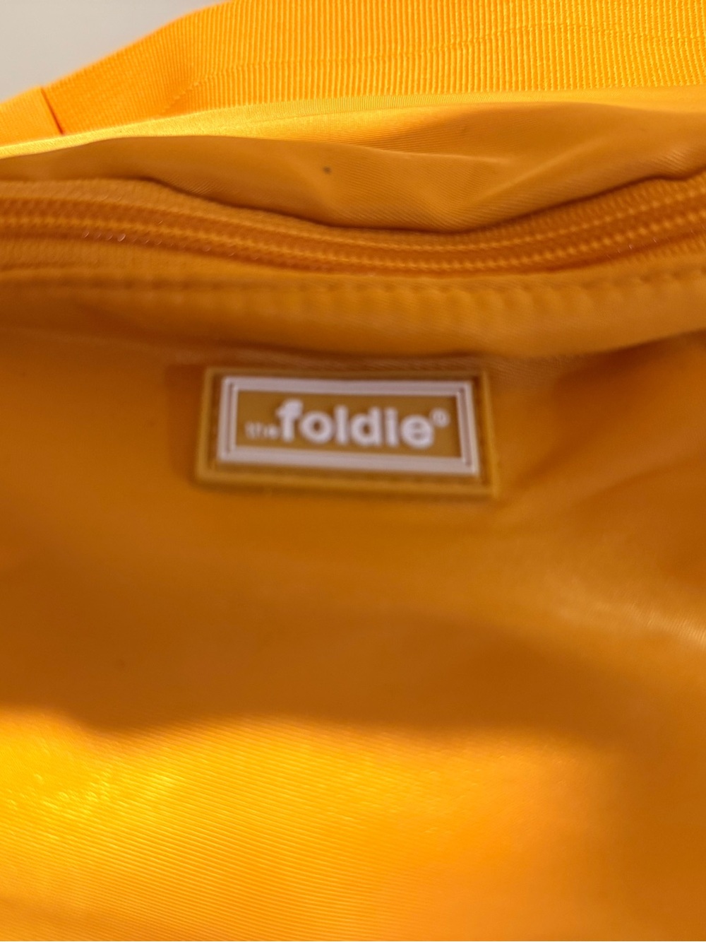 Foldie Women's Bright Yellow Tote Bag